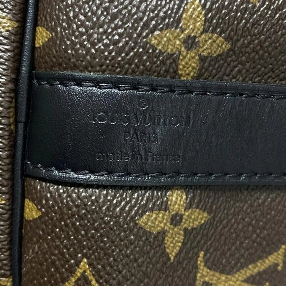 Auth LOUIS VUITTON Keepall Bandouliere 45 M56711 Monogram Macassar AA4168 - Picture 14 of 16